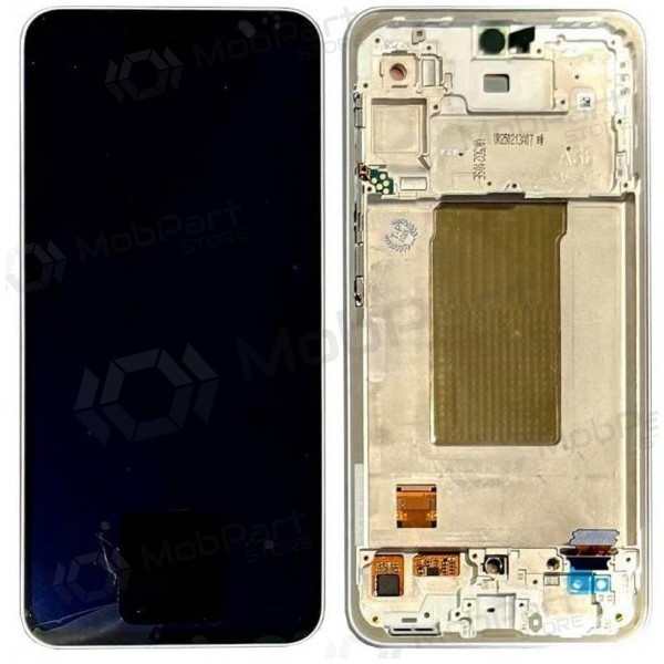 Samsung Galaxy A36 skärm (vit) (med ram) (original)
