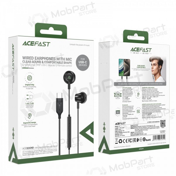 Hörlurar Acefast L2 USB-C Hörlurar Acefast L2 USB-C