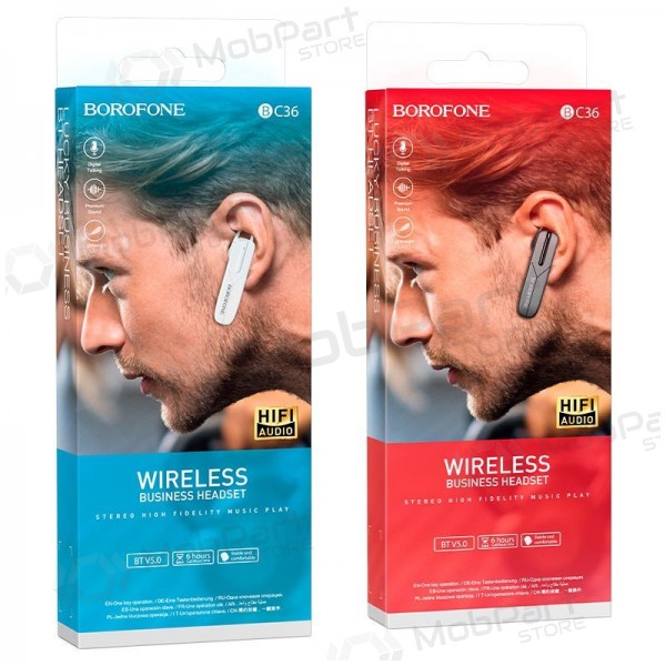 Trådlös headset Borofone BC36 vit