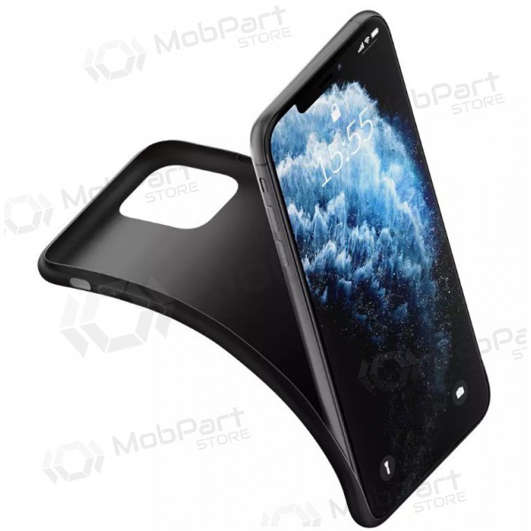 Apple iPhone 15 Plus fodral - 3MK Matt Case (svart)