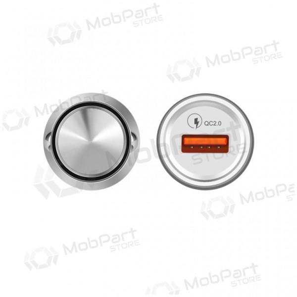 Billaddare HOCO Z4 QuickCharge (5V 2.1A) (silver)