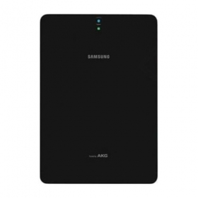 Samsung T820 Galaxy Tab S3 9.7 (2017) baksida / batterilucka (svart) (begagnad grade A, original)