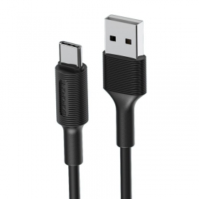 USB kabel Borofone BX1 Type-C 1.0m (svart)