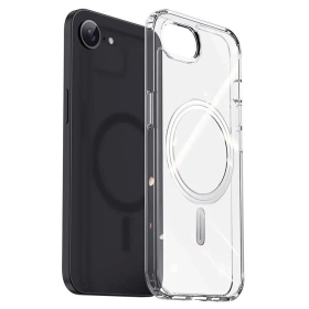 Apple iPhone 16e, 17e fodral - Dux Ducis Clin Magsafe (transparent)
