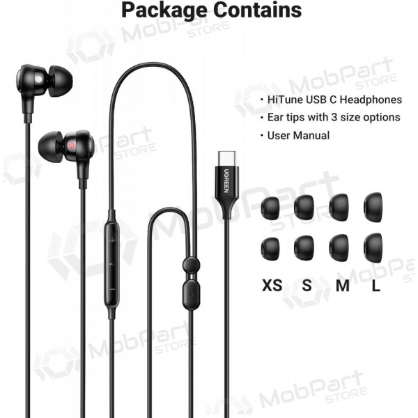 Hörlurar Ugreen EP103 USB-C (30638) Hörlurar Ugreen EP103 USB-C (30638)
