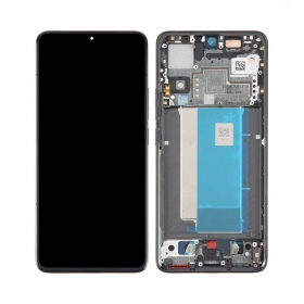 Xiaomi Poco F6 Pro skärm (svart) (med ram) (original)