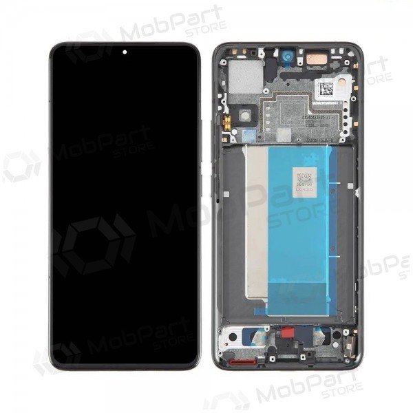 Xiaomi Poco F6 Pro skärm (svart) (med ram) (original)