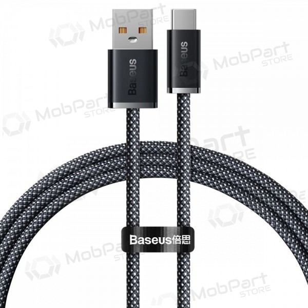 USB kabel Baseus Dynamic 100W USB-A to Type-C 1.0m grå CALD000616