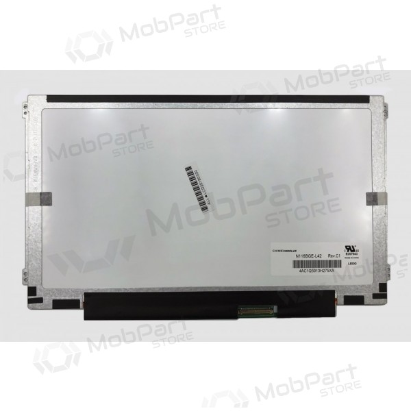 Matrica 11.6" 1366x768 HD, LED, SLIM, blizgus, 40pin (dešinėje), A+