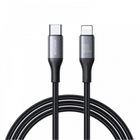 USB kabel Joyroom S-A28 USB-C to Lightning 30W 2.0m svart