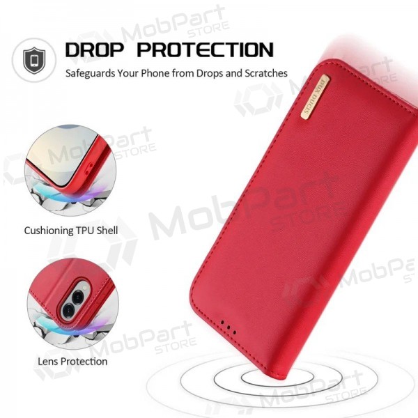 Samsung Galaxy S25 Edge fodral - Dux Ducis Hivo (röd)