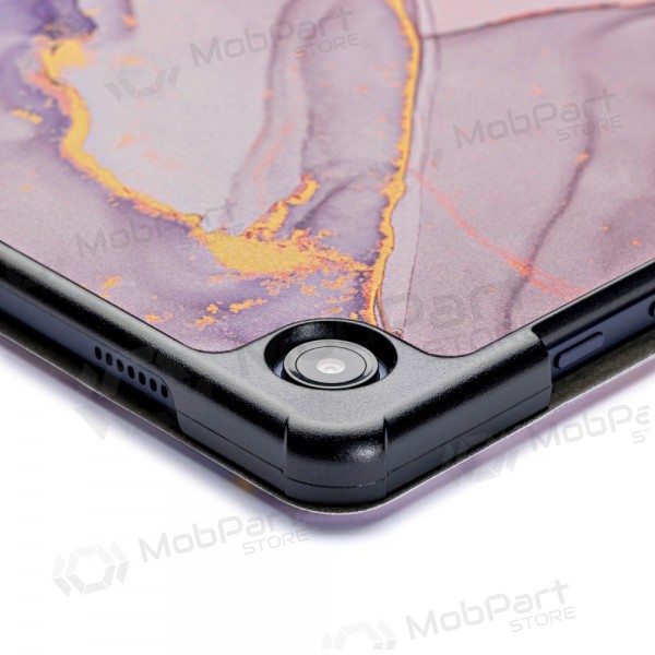 Samsung Galaxy Tab A9+, Tab A11+ fodral - Smart Leather (marble)