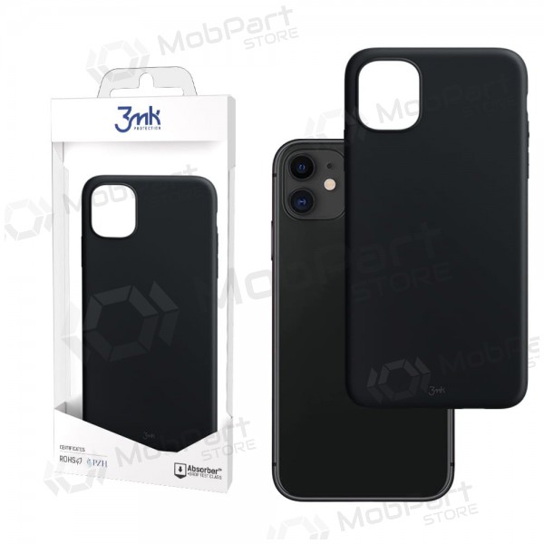 Apple iPhone 15 Plus fodral - 3MK Matt Case (svart)