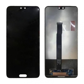 Huawei P20 skärm (svart) - Premium
