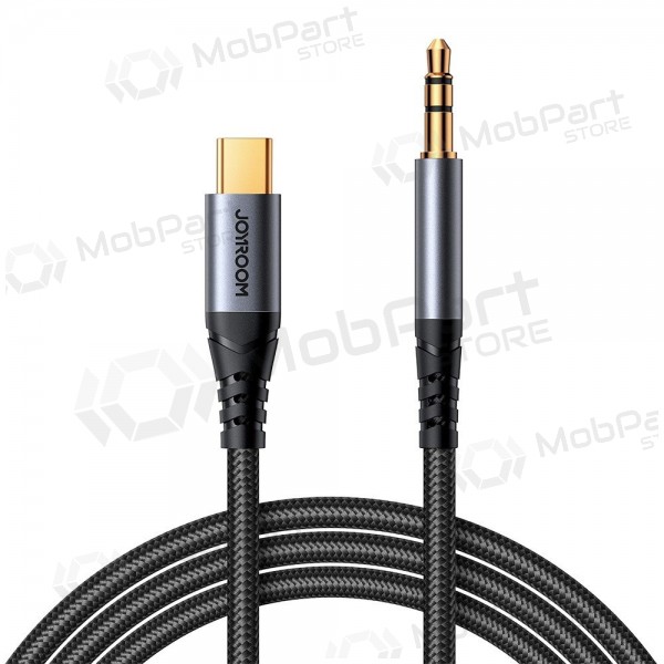 Audio kabel Joyroom SY-A07 USB-C to 3,5mm 1.2m svart