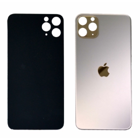 Apple iPhone 11 Pro Max baksida / batterilucka (guld) (bigger hole for camera)