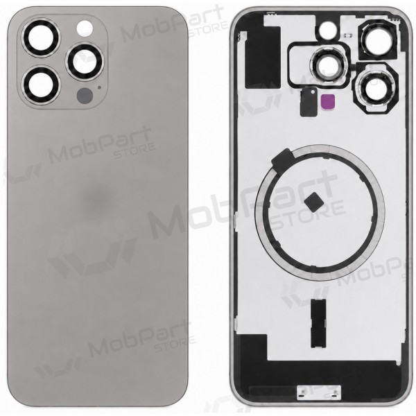 Apple iPhone 16 Pro Max bakstycke (grå) (Premium)