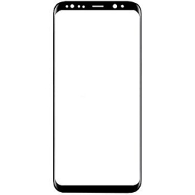 Samsung G955F Galaxy S8 Plus Skärmglass (svart) (for screen refurbishing)