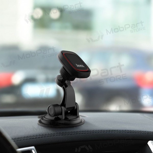 Automobilinis Universell telefono laikiklis Hoco CA28, tvirtinamas ant prietaisų skydelio, magnetinis, svart