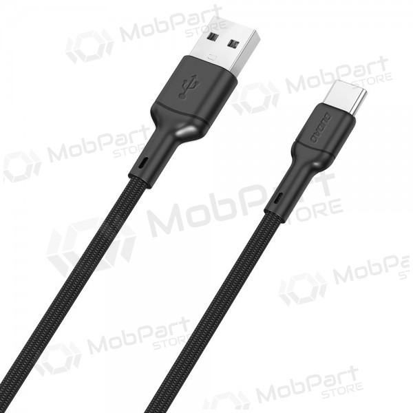 USB-kabel Dudao L9T USB-A till USB-C 5A 1.0m svart