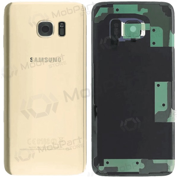 Samsung Galaxy S7 Edge bakstycke (platina guld) (original)