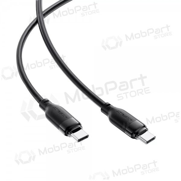 USB-C-kabel Acefast C16-03 USB-C till USB-C 1.2 m 60 W svart.