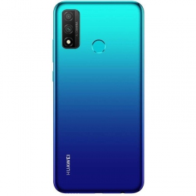 Huawei P Smart 2020 baksida / batterilucka blå (Aurora Blue) (begagnad grade C, original)