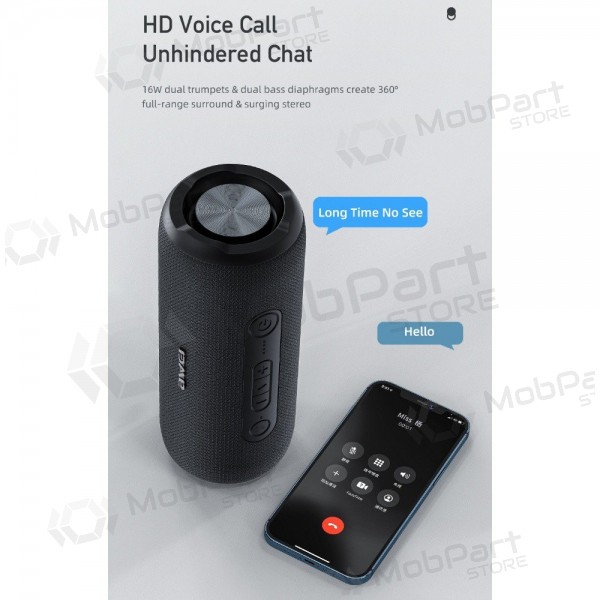 Bluetooth bärbar högtalare Awei Y669 31W svart