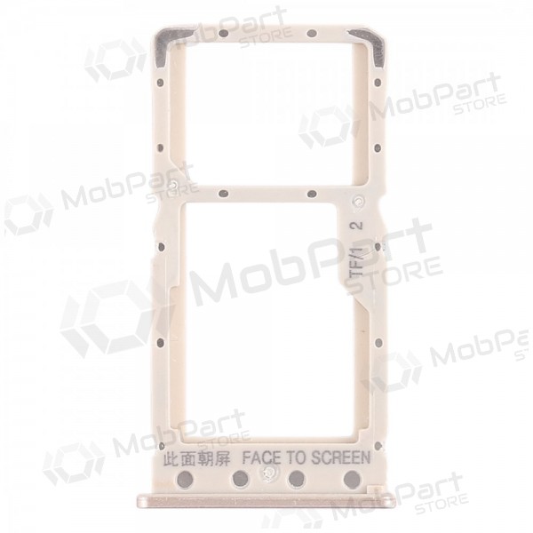 Xiaomi Redmi 6 / 6A SIM korthållare (guld)