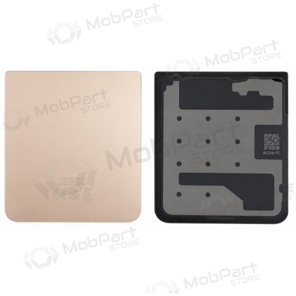 Samsung Galaxy Z Flip4 5G bakre nedre lucka (roséguld) (original)