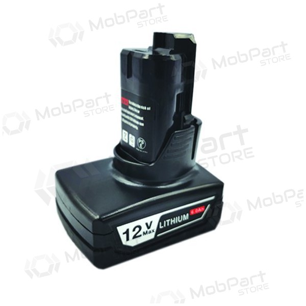 Batteri Bosch Professional GBA 10,8–12V för verktyg 6Ah Li-ion (ersättningsbatteri)
