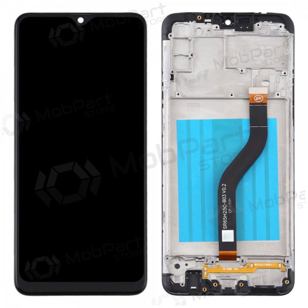 Samsung Galaxy A20s skärm (med ram) (original) Samsung Galaxy A20s skärm (med ram) (original)