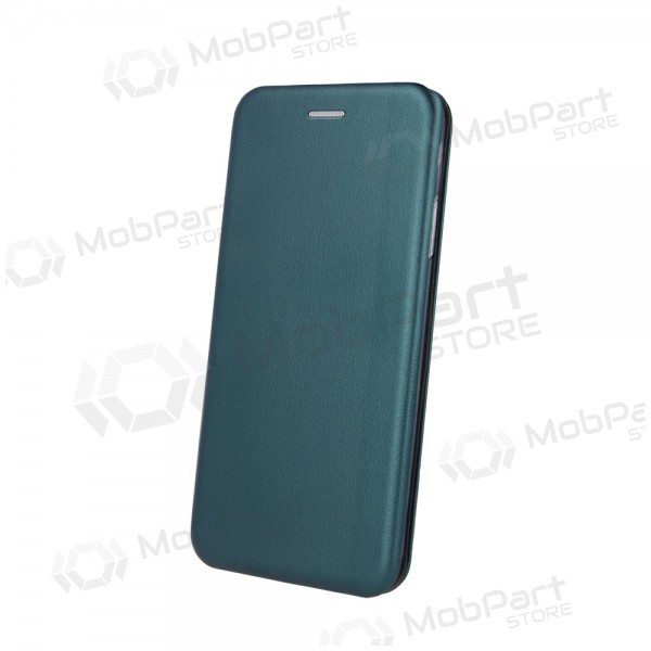 Apple iPhone 13 Pro Max fodral - Book Elegance (mörkgrön)