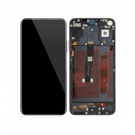 Huawei Honor 20, Nova 5T skärm (svart) (med ram) (Premium)