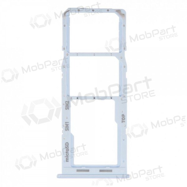 Samsung Galaxy A13 A135 / A137 SIM korthållare (ljusblå) (service pack) (original) Samsung Galaxy A13 A135 / A137 SIM korthållare (ljusblå) (service pack) (original)