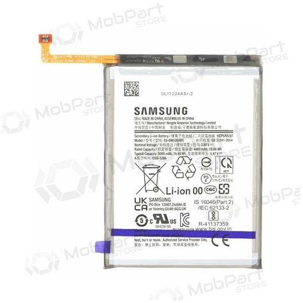 Samsung Galaxy M23 5G, M53 5G batteri, ackumulator (original)