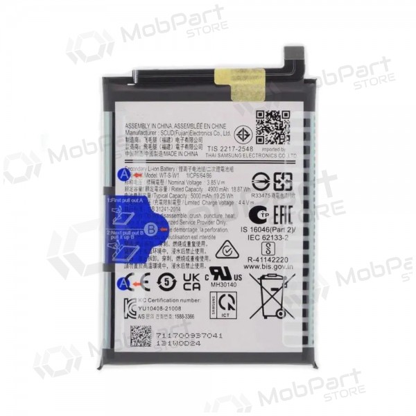 Samsung Galaxy A14 5G batteri, akumuliatorius (original) Samsung Galaxy A14 5G batteri, akumuliatorius (original)
