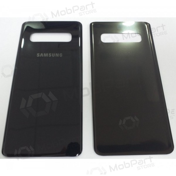 Samsung G973 Galaxy S10 baksida / batterilucka svart (Prism Black)