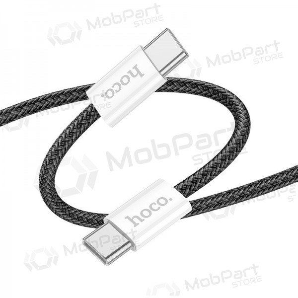 USB kabel Hoco X104 60W USB-C to USB-C 2.0m svart