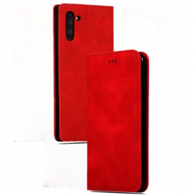 Mobilskal / fodral Business Style Xiaomi Redmi Note 14 Pro 5G/Poco X7 röd