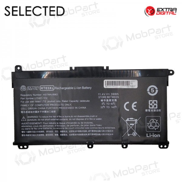 Nešiojamo kompiuterio batteri HP HT03XL, 4150mAh, Extra Digital Selected Nešiojamo kompiuterio batteri HP HT03XL, 4150mAh, Extra Digital Selected