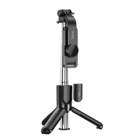 Selfiestick Hoco K17 Mini su trikojo funkcija svart