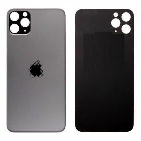 Apple iPhone 11 Pro baksida / batterilucka grå (space grey) (bigger hole for camera)