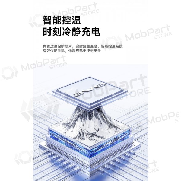 Laddare Awei C15T-EU 2xUSB-A 10W + USB to USB-C cable vit