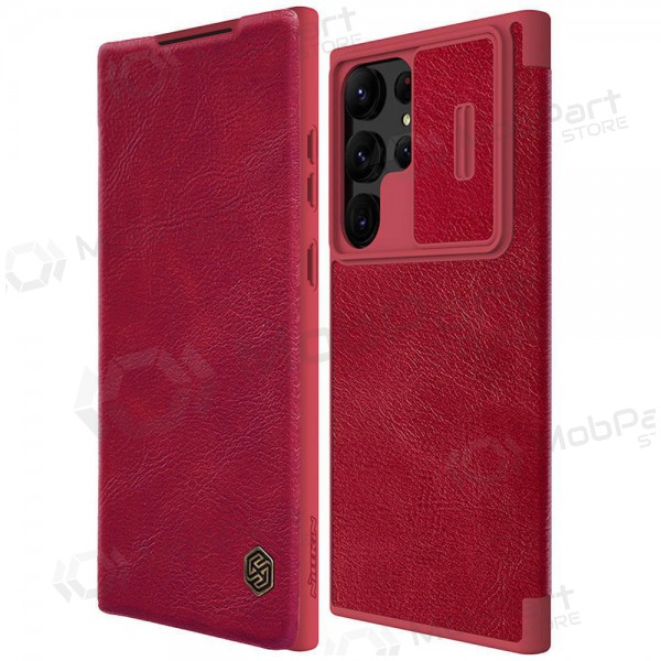Samsung Galaxy S23 FE fodral „Nillkin Leather“ (röd)