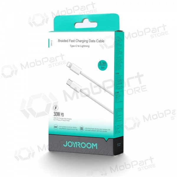 USB kabel Joyroom S-A45 USB-C to Lightning 30W 1.2m vit