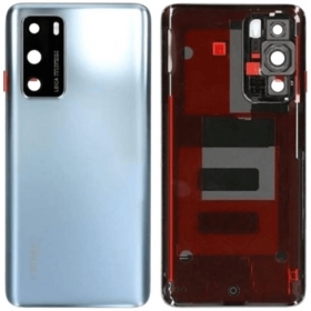 Huawei P40 bakstycke (silver) (original)