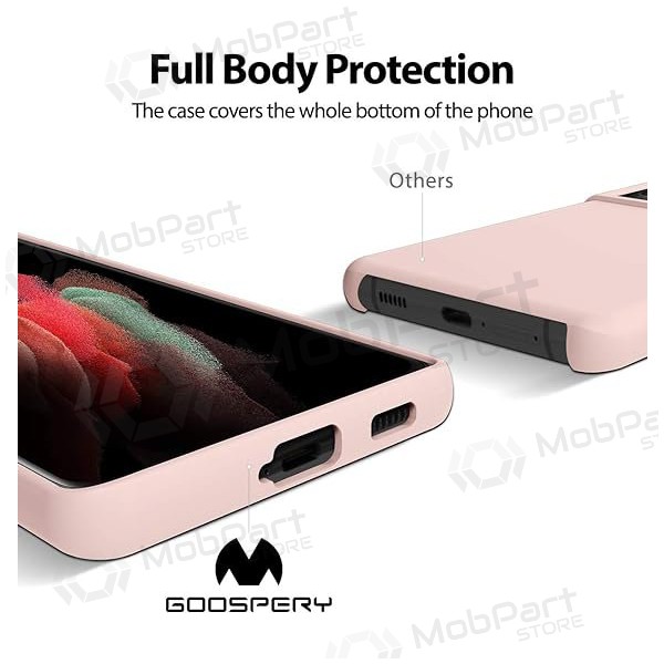 Mobilskal / fodral Mercury Silicone Case Samsung A266 A26 5G rosa sandfärg Mobilskal / fodral Mercury Silicone Case Samsung A266 A26 5G rosa sandfärg