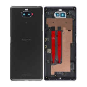 Sony Xperia 10 baksida / batterilucka (svart) (begagnad grade B, original)