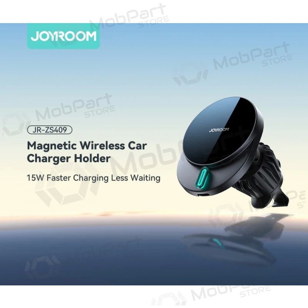 Automobilinis laikiklis-laddare Joyroom JR-ZS409 MagSafe 15W svart